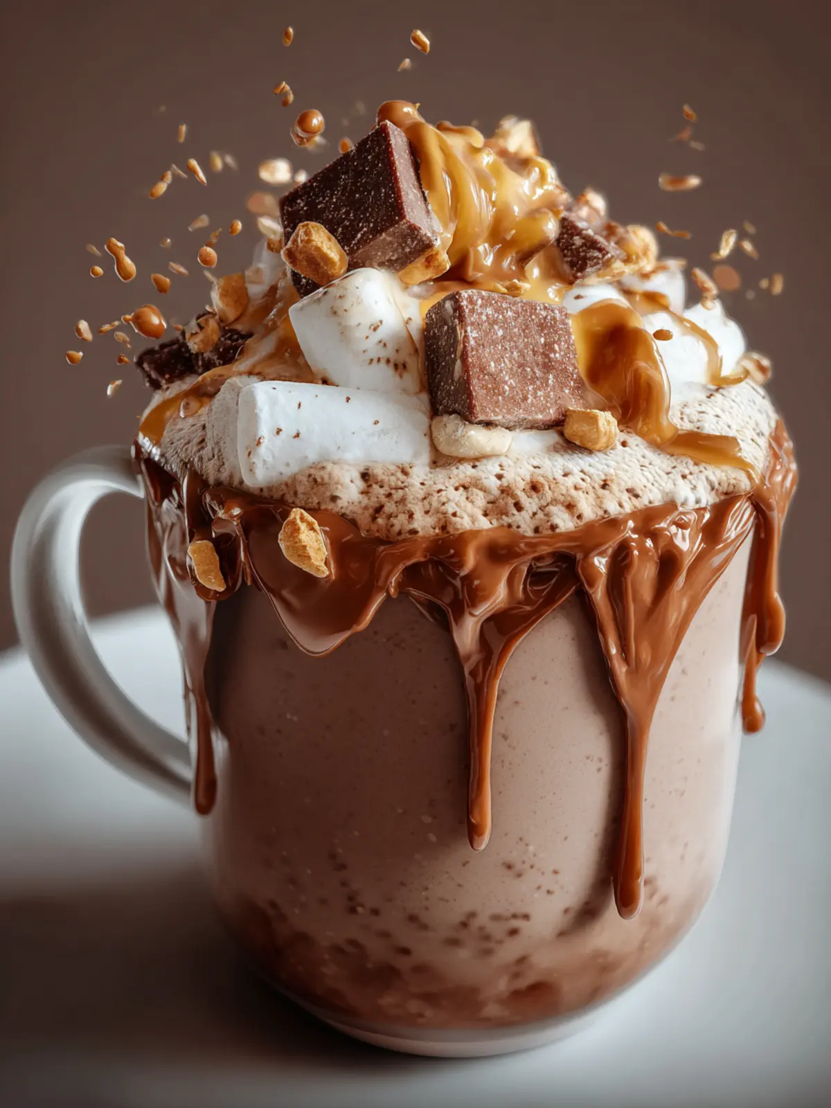Quick & Easy Indulgence: Peanut Butter Nutella Hot Chocolate Recipe
